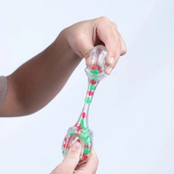 Fidget Blox Sound relaxációs kocka – zöld és piros