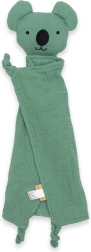 Musselin textilpelenka New Baby Koala mentaszínű