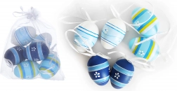 Dekoratív festett tojás 6 cm