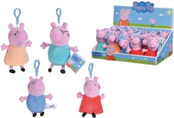 Peppa malac – plüss hátizsákos kulcstartó (4 változat)