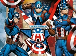 Ravensburger puzzle Marvel: Amerika Kapitány XXL 100 darab