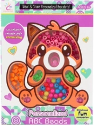 Színes műanyag gyöngykészlet gyerekeknek