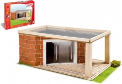 Teifoc építőkészlet kerti házikó