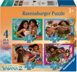 Ravensburger Puzzle Vaiana 4 az 1-ben