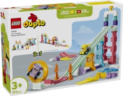 LEGO DUPLO kreatív rámpák 3 az 1-ben járművekkel