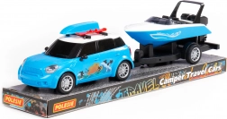 Autós körutazás csónakkal utánfutón