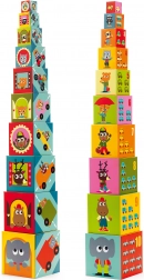 DJECO Közlekedési Eszközök Kockák