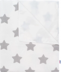 Vízálló flanel pelenkázó alátét New Baby csillagokkal