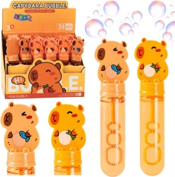 Buborékfújó kapibara 35 ml hármas gyűrűvel