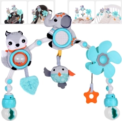 Interaktív függőleges híd babák számára ágyba