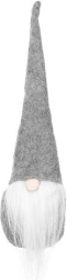 Álló karácsonyi manó dekoráció – Szürke