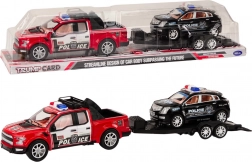 Rendőrségi pickup utánfutóval Rendőrségi terepjáró készlet