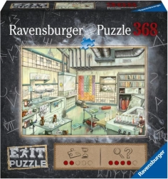 Ravensburger puzzle Exit: laboratórium 368 darab