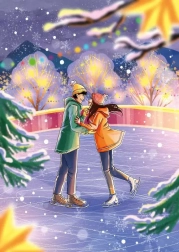 Puzzle szerelmesek 1000 darabos MAGNOLIA