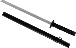 Fekete fa kard lovagoknak 73 cm