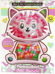 Színes gyöngykészlet Macska