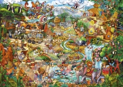 2000 darabos puzzle – Egzotikus szafari