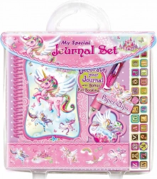 Gyermek napló szett dekorációkkal – Napló