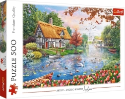 Puzzle 500 darabból Csendes kikötő