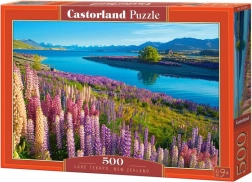 500 darabos puzzle – Tekapo-tó, Új-Zéland
