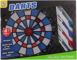 Dartsztáblás készlet szabadidős darts játékhoz