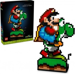 LEGO figurák Super Mario és Yoshi