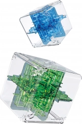 3D labirintus kocka 9 cm