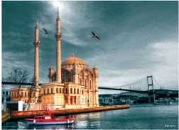 Puzzle Ortaköy Mecset, Isztambul 1000 darabos