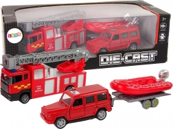 Felfújható Csónakkal Ellátott Tűzoltó Jármű Készlet