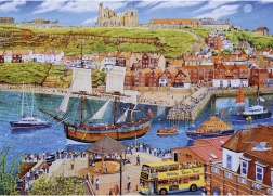 GIBSONS puzzle Endeavour, Whitby 1000 darab