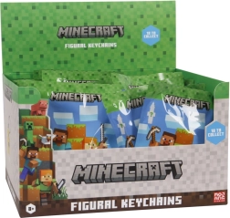Minecraft figurás kulcstartó – gyűjtői szuvenír