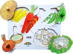 Just Jigsaws fa puzzle Hámozunk és szeletelünk – 6 darab
