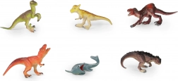 6 darabos dinoszaurusz figura készlet kemény gumiból