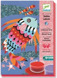 Képek homokból és csillámból: Szivárvány halak