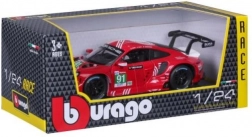 Fém modellautó Bburago Porsche 911 RSR LM 2020 1:24 méretarányban