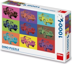 Dino puzzle Pop Art Tatra 1000 darabos