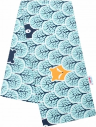 Flanel pelenka nyomott mintával New Baby erdei állatok