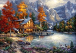 Grafika által tervezett 'Elmélkedés helye' puzzle, 1000 darabos