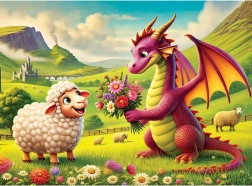 WOODEN CITY fa puzzle csokor barátnak, 40 darab