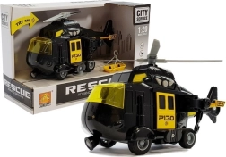 Mentő helikopter elemes világítással és hangokkal