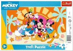 Puzzle MICKEY ÉS BARÁTAI 15 darabos