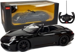 RC autó Porsche 911 Carrera S Rastar 1:12 – fekete