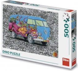 Dino Puzzle Hippies Volkswagen 500 darabos