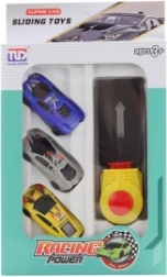 Sportautó-készlet kilövővel