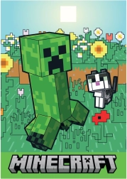 Minecraft A6 jegyzettömb Creeper
