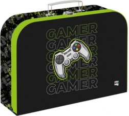 Gyermek laminált bőrönd 34 cm gamer