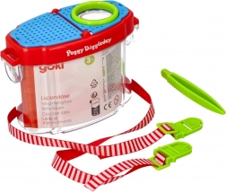 Goki gyermek megfigyelő doboz nagyítóval és csipesszel