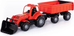 Macher rakodótraktor utánfutóval
