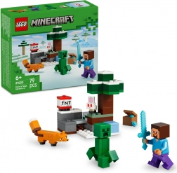 LEGO Minecraft Steve és a tajgai kaland