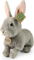 Szürke plüss nyuszi 23 cm RAPPA ECO